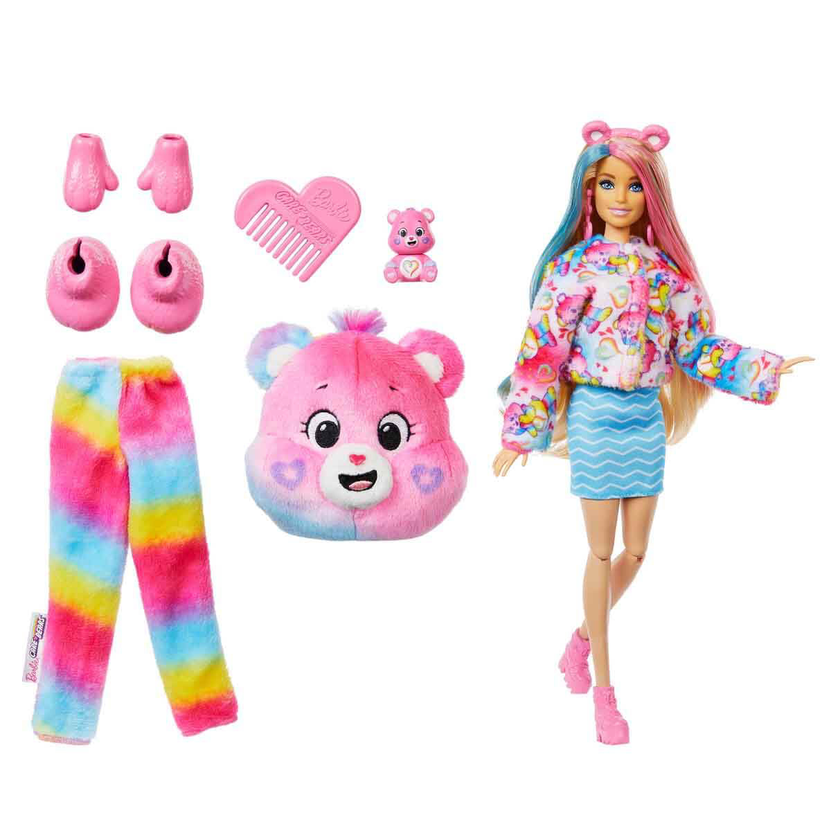 Mattel Barbie Cutie Reveal Care Bear Doll with Accessories