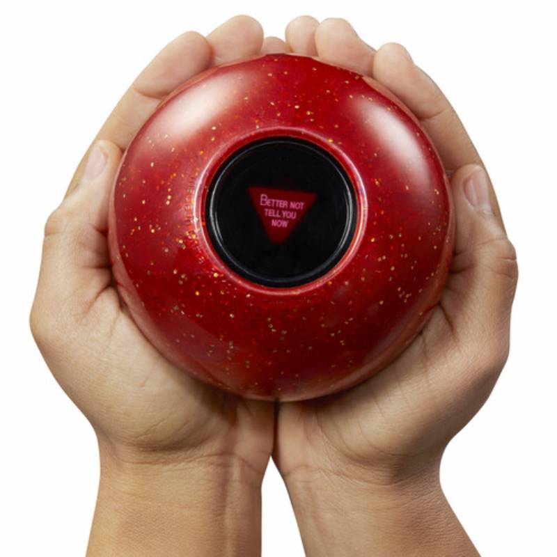 Mattel 80th Anniversary Magic 8 Ball - Red