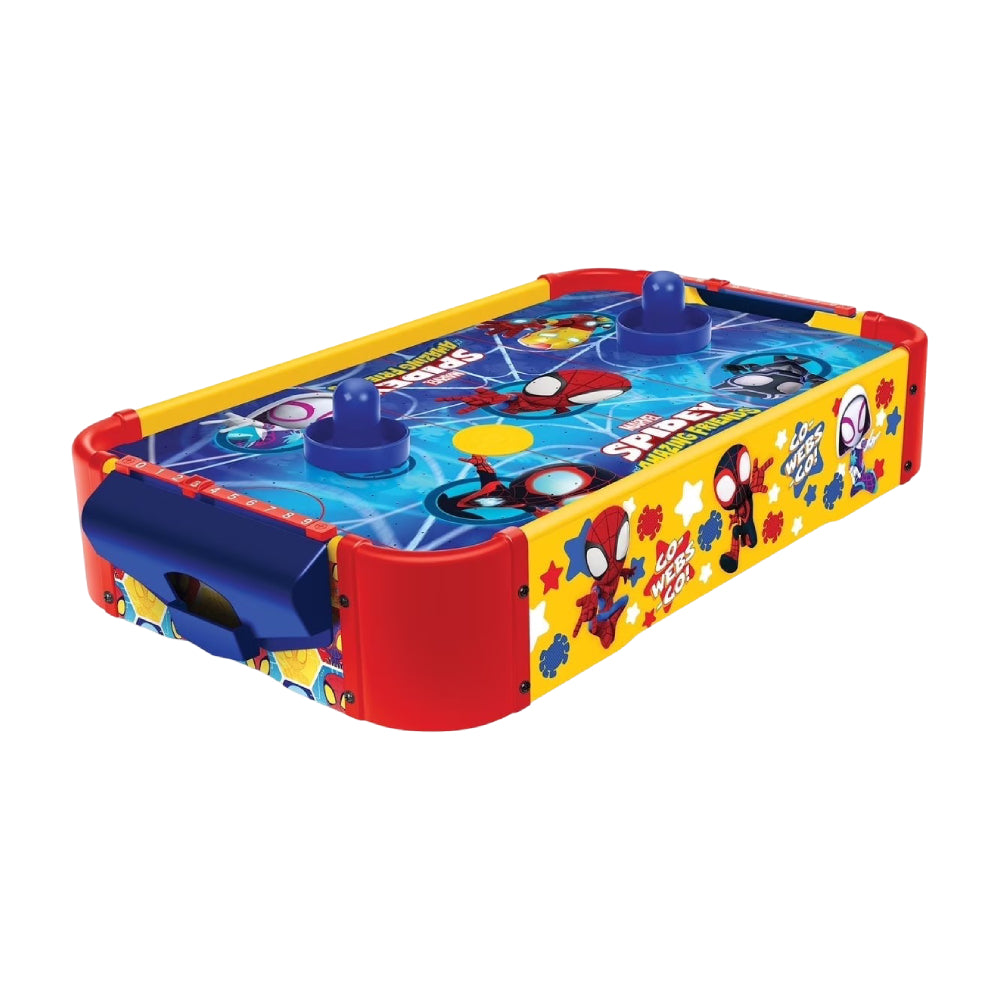 World Tech Toys Spider-Man Electronic Air Table Top Hockey Toy