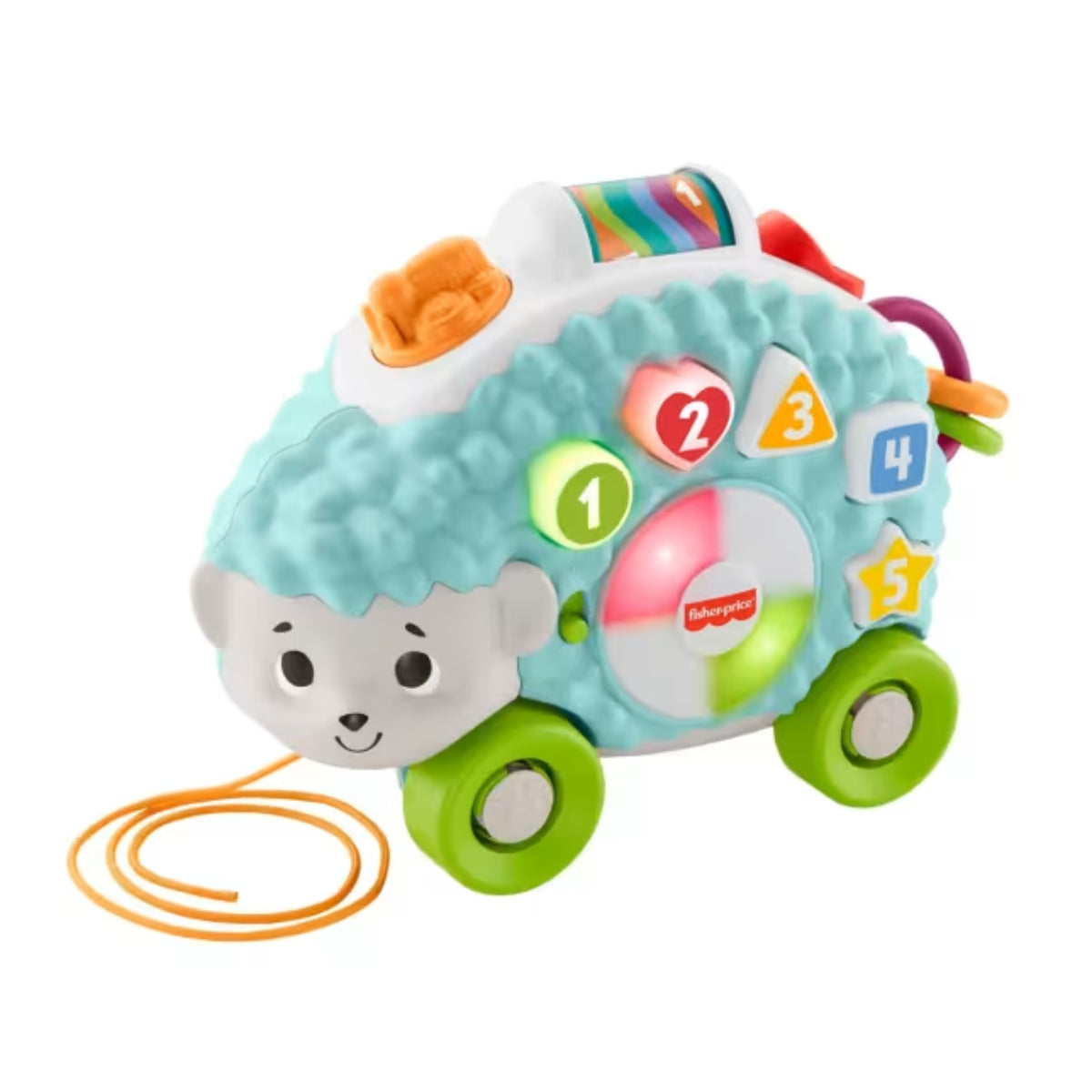 Fisher-Price Linkimals Happy Shapes Hedgehog Toy with Music and Lights