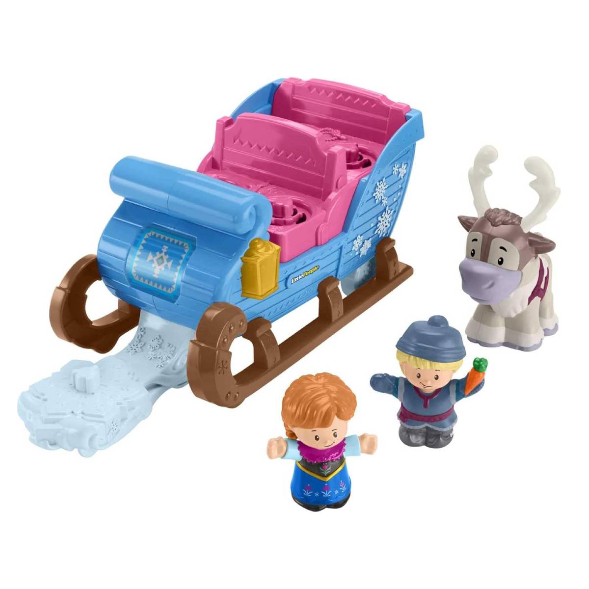 Fisher-Price Little People Disney Frozen Kristoff's Sleigh Playset (4-Pieces)