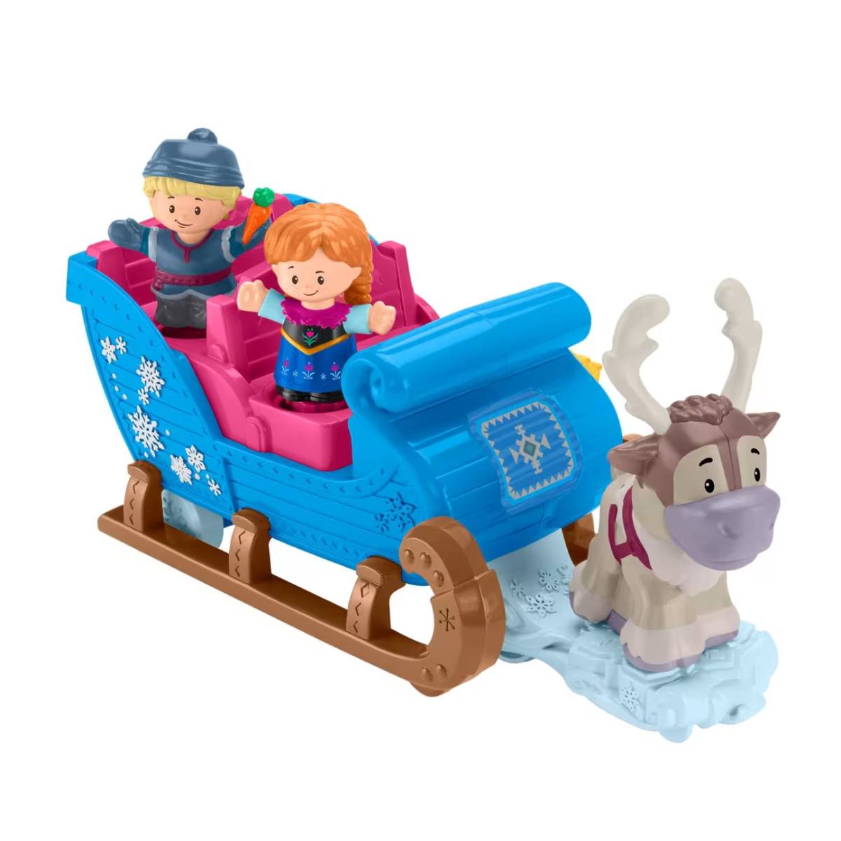 Fisher-Price Little People Disney Frozen Kristoff's Sleigh Playset (4-Pieces)