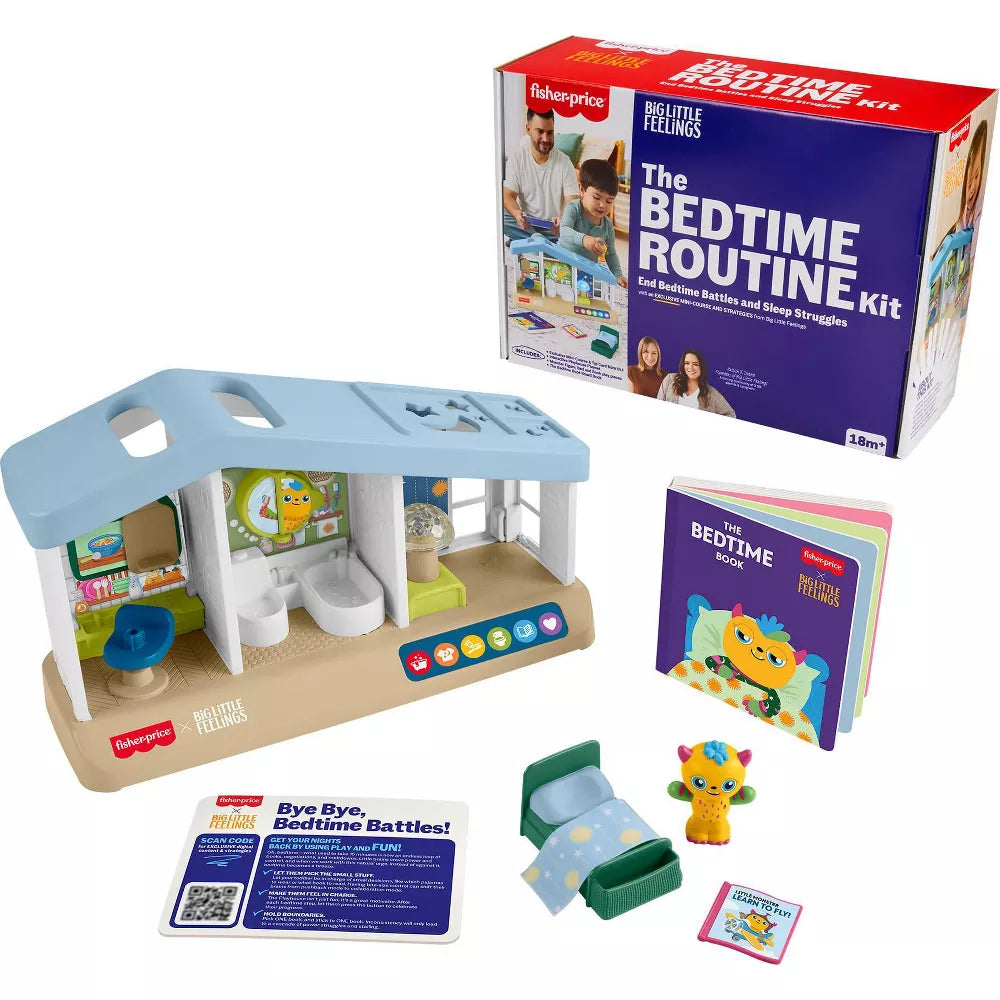 Fisher-Price Big Little Feelings Bedtime Routine Playset