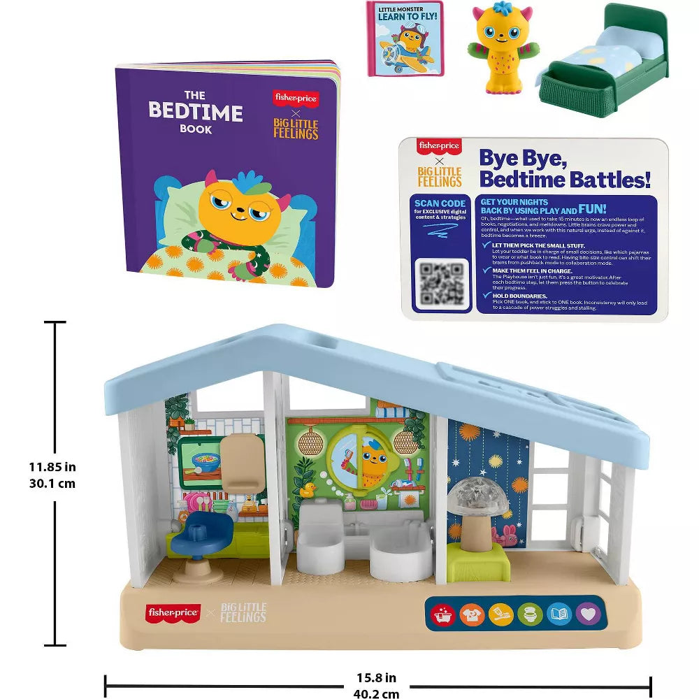 Fisher-Price Big Little Feelings Bedtime Routine Playset