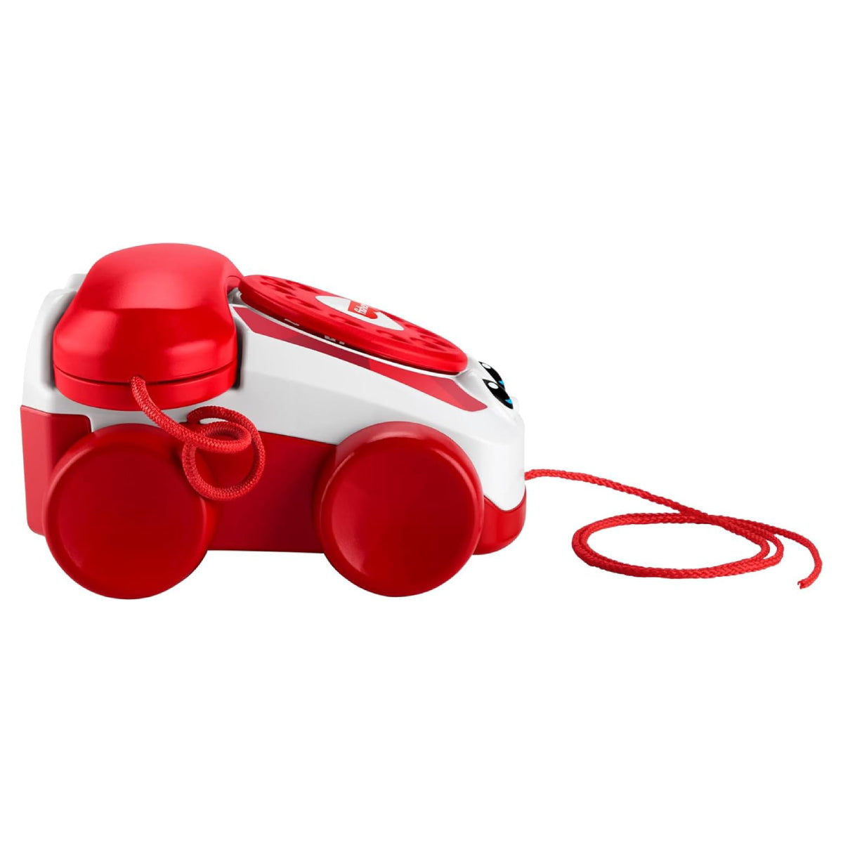 Fisher-Price Mattel 80th Anniversary Chatter Telephone Toy - Red/White