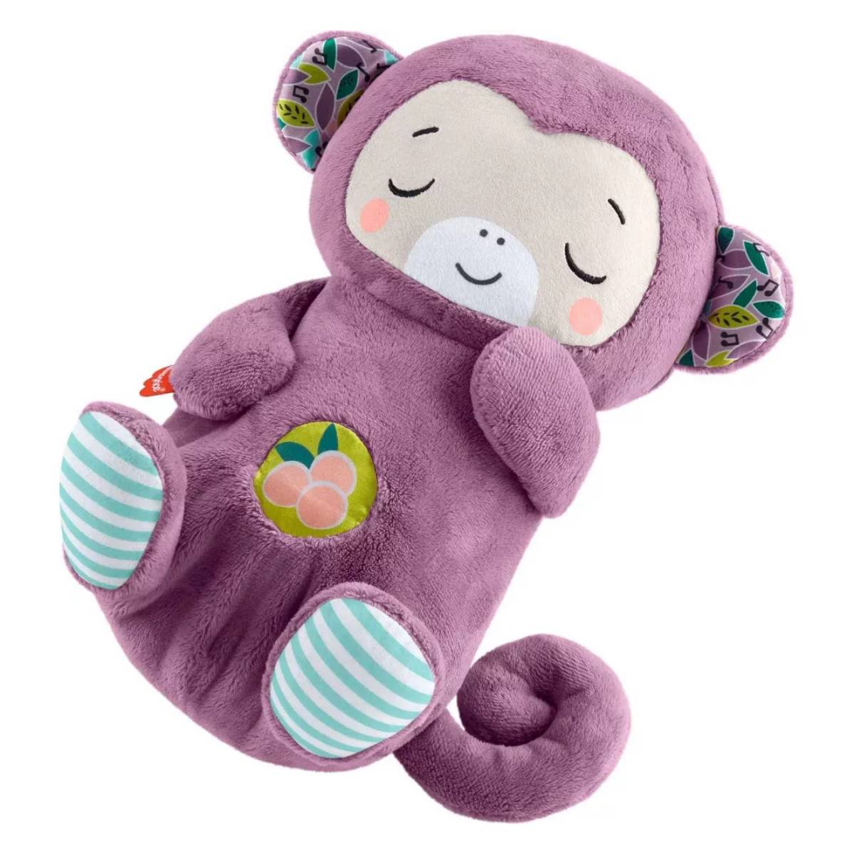 Fisher-Price Monkey Snuggle and Soother Plush Toy - Purple