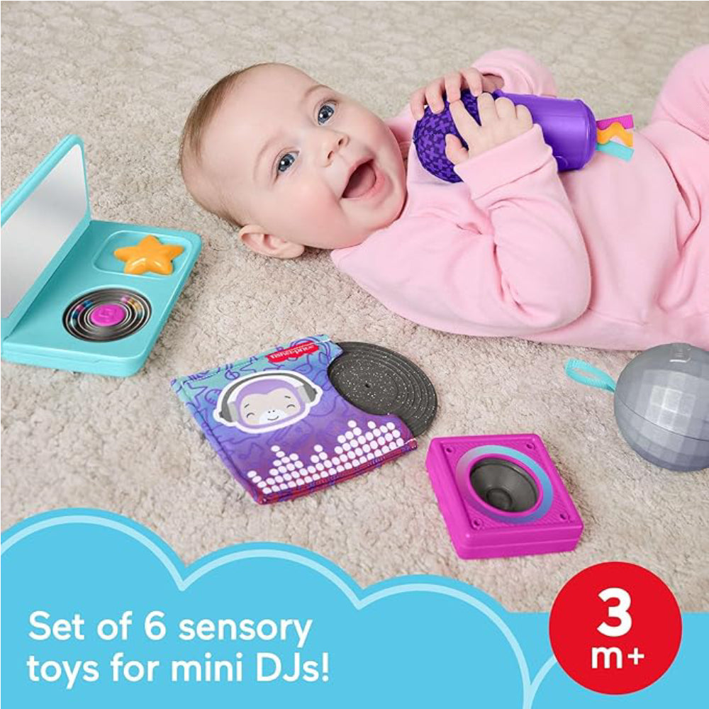 Fisher-Price Baby Toys Mini Me Moments DJ Set (6-Piece)