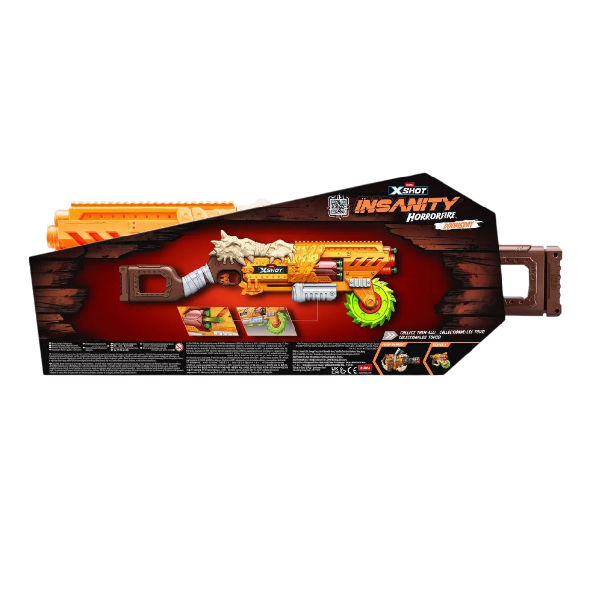 XShot Horror Fire Doomsday Dart Blaster (16-Darts)