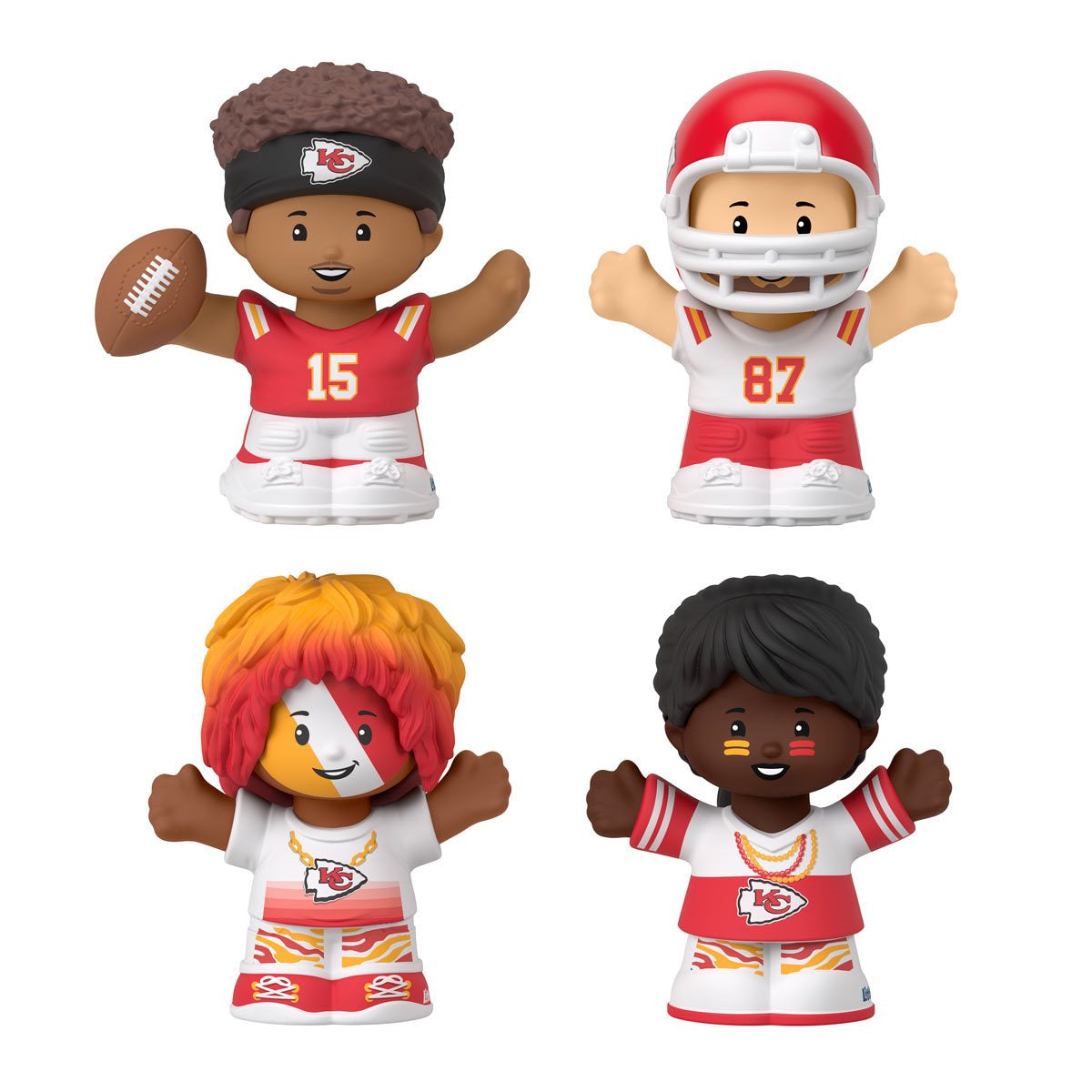 Little People NFL Kansas City Chiefs Playset (4 Pieces)