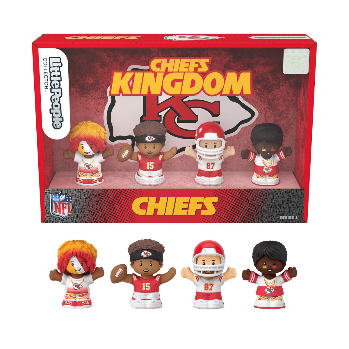 Little People NFL Kansas City Chiefs Playset (4 Pieces)