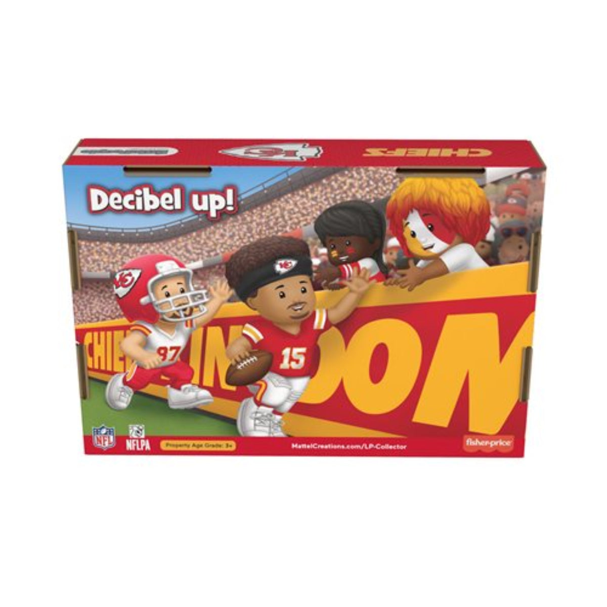 Little People NFL Kansas City Chiefs Playset (4 Pieces)