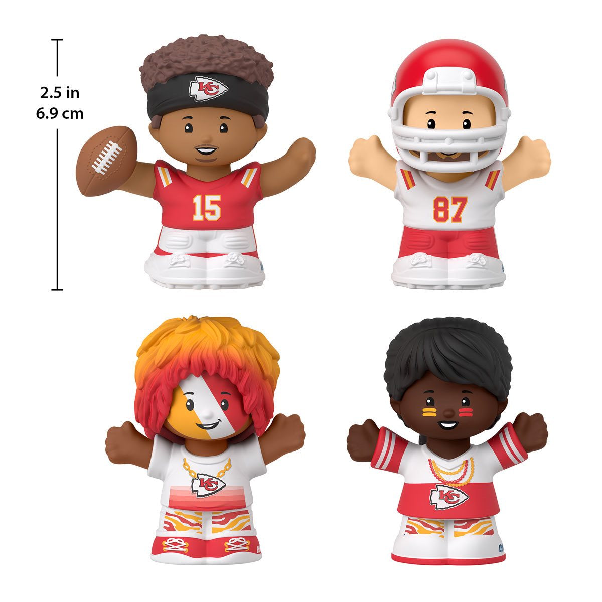 Little People NFL Kansas City Chiefs Playset (4 Pieces)