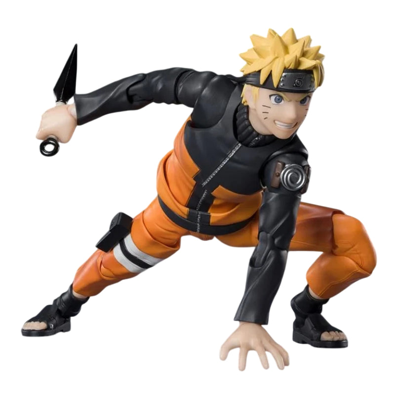 Bandai Tamashii Nation S.H.Figuarts Shippuden 5.7" Naruto Uzumaki Action Figure – Orange