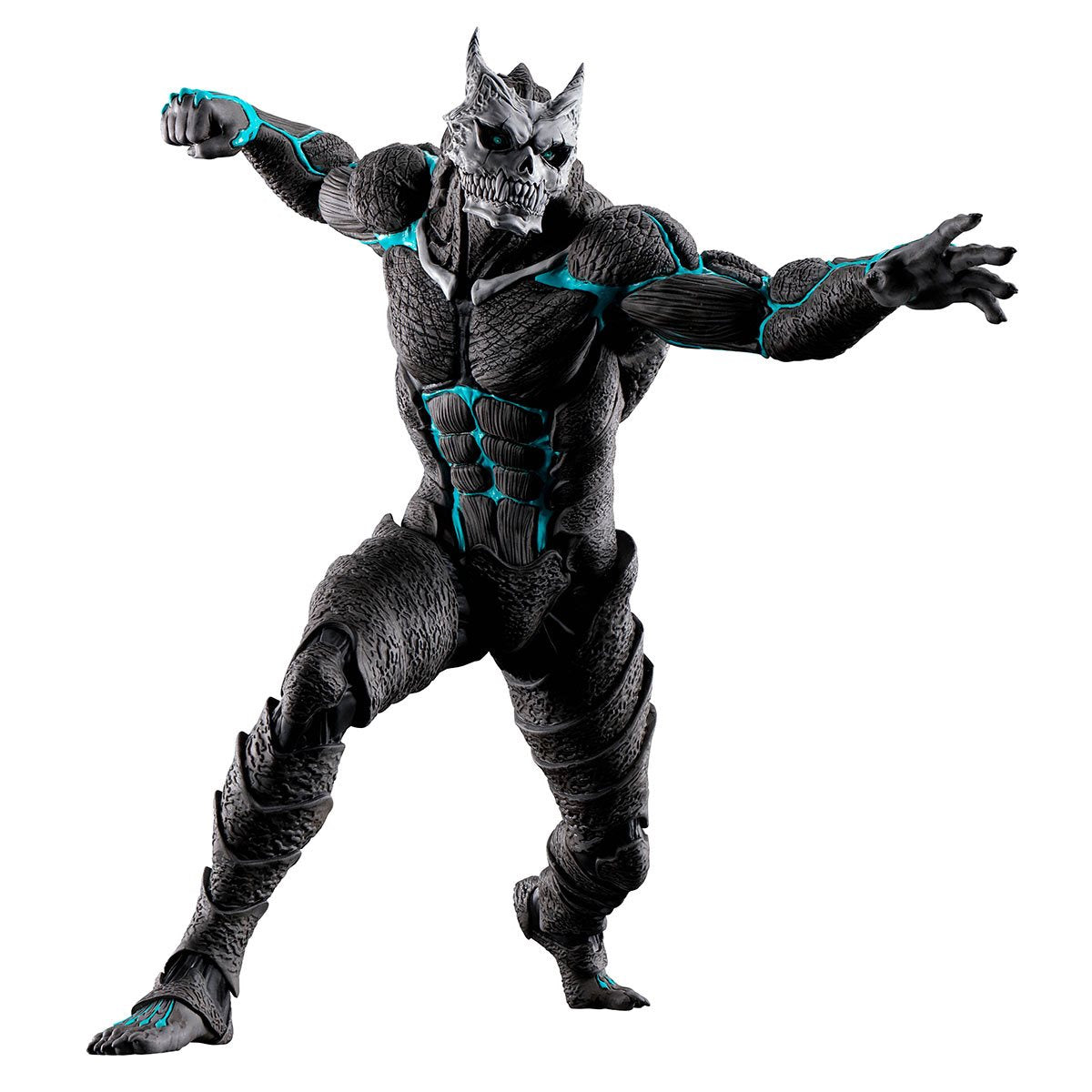 Bandai 5.9" Kaiju No.8 Action Figure - Gray