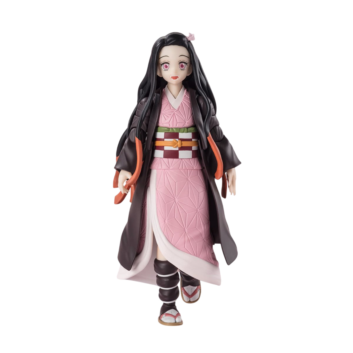 Bandai Demon Slayer 5.1" Nezuko Kamado Action Figure - Black/Pink