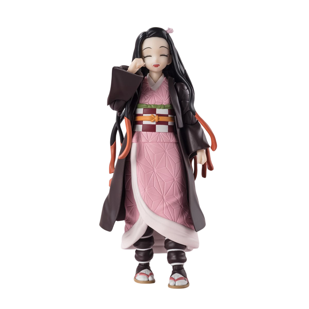 Bandai Demon Slayer 5.1" Nezuko Kamado Action Figure - Black/Pink