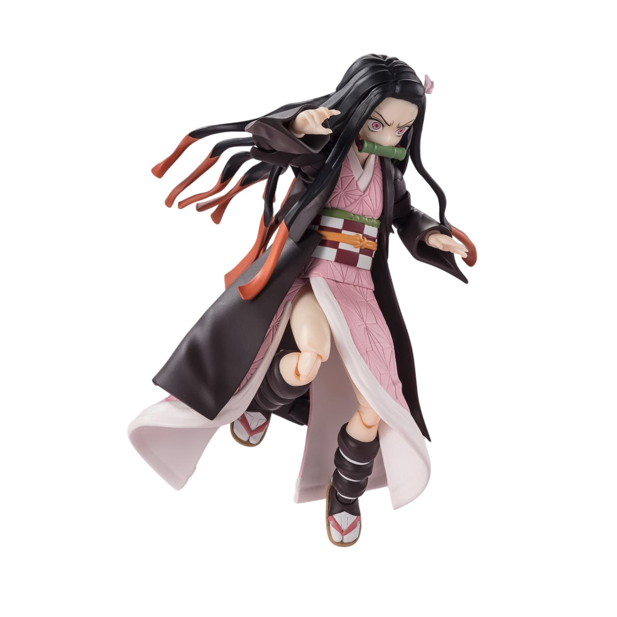 Bandai Demon Slayer 5.1" Nezuko Kamado Action Figure - Black/Pink