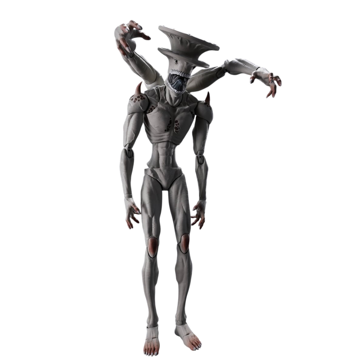 Bandai Kaiju No. 8 7.5" Kaiju No. 9 Action Figure - Gray