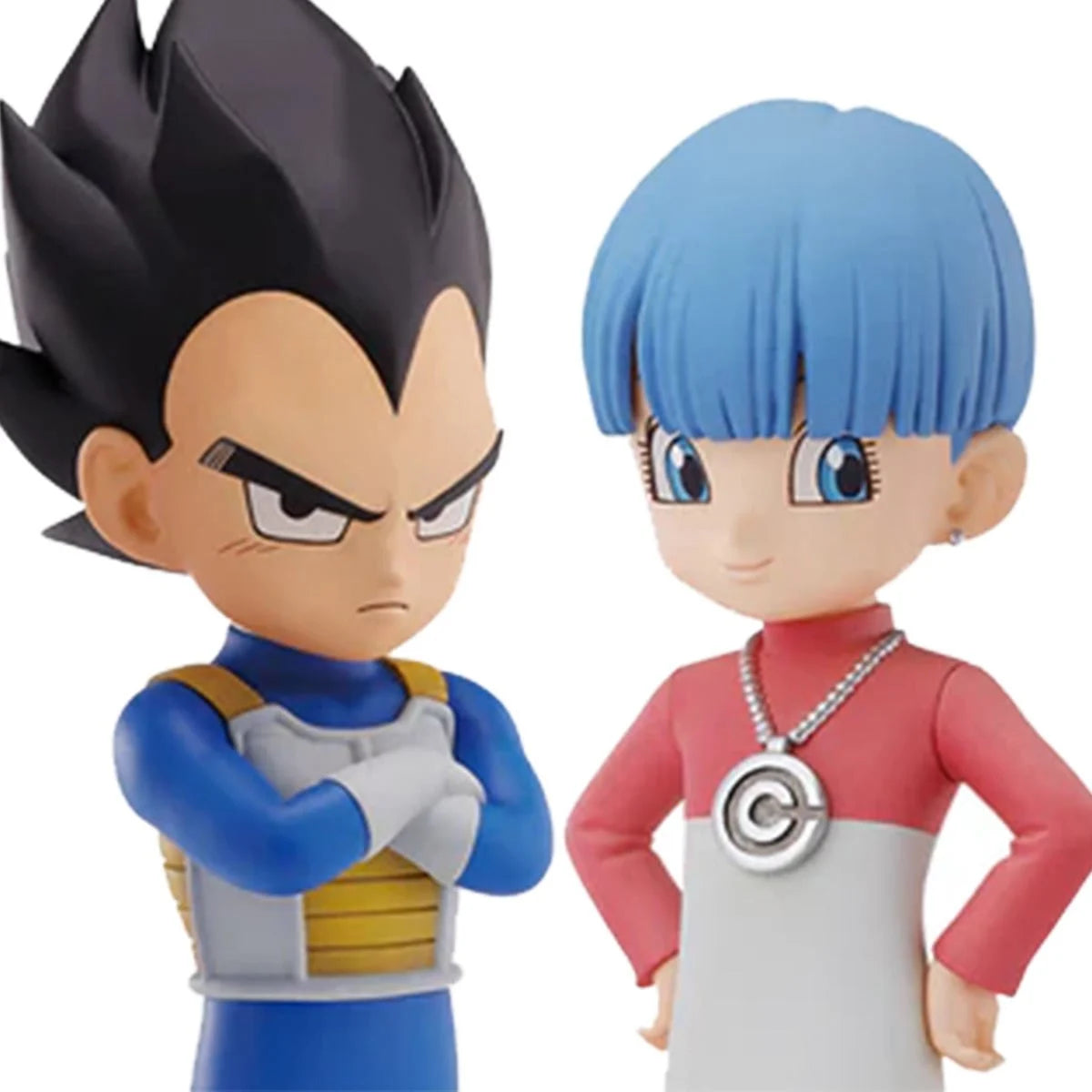 Bandai Dragon Ball Daima Vegeta Bulma Mini Action Figure Set
