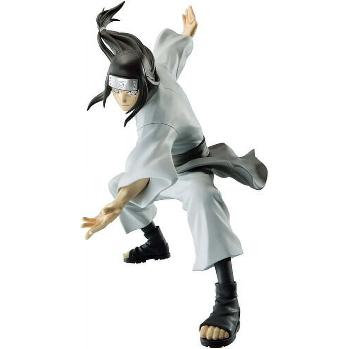 Bandai Banpresto Naruto Shippuden 5.9" Hyuga Neji Action Figure - Gray