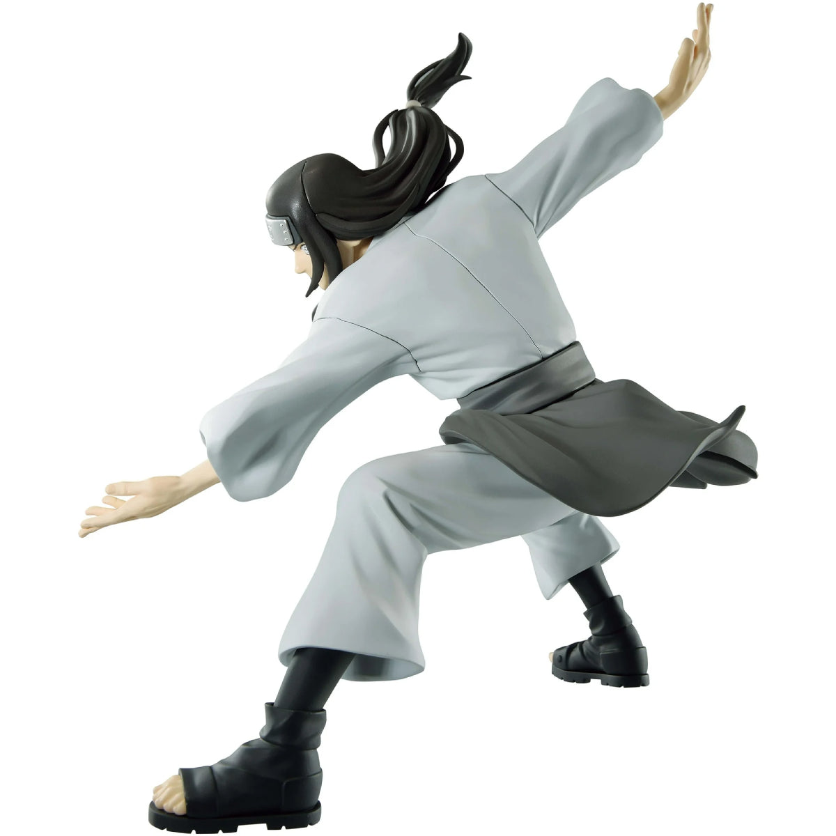 Bandai Banpresto Naruto Shippuden 5.9" Hyuga Neji Action Figure - Gray
