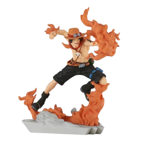 Bandai Namco Banpresto Senkozekkei Portgas D. Ace 'One Piece' 3.5" Action Figure – Orange