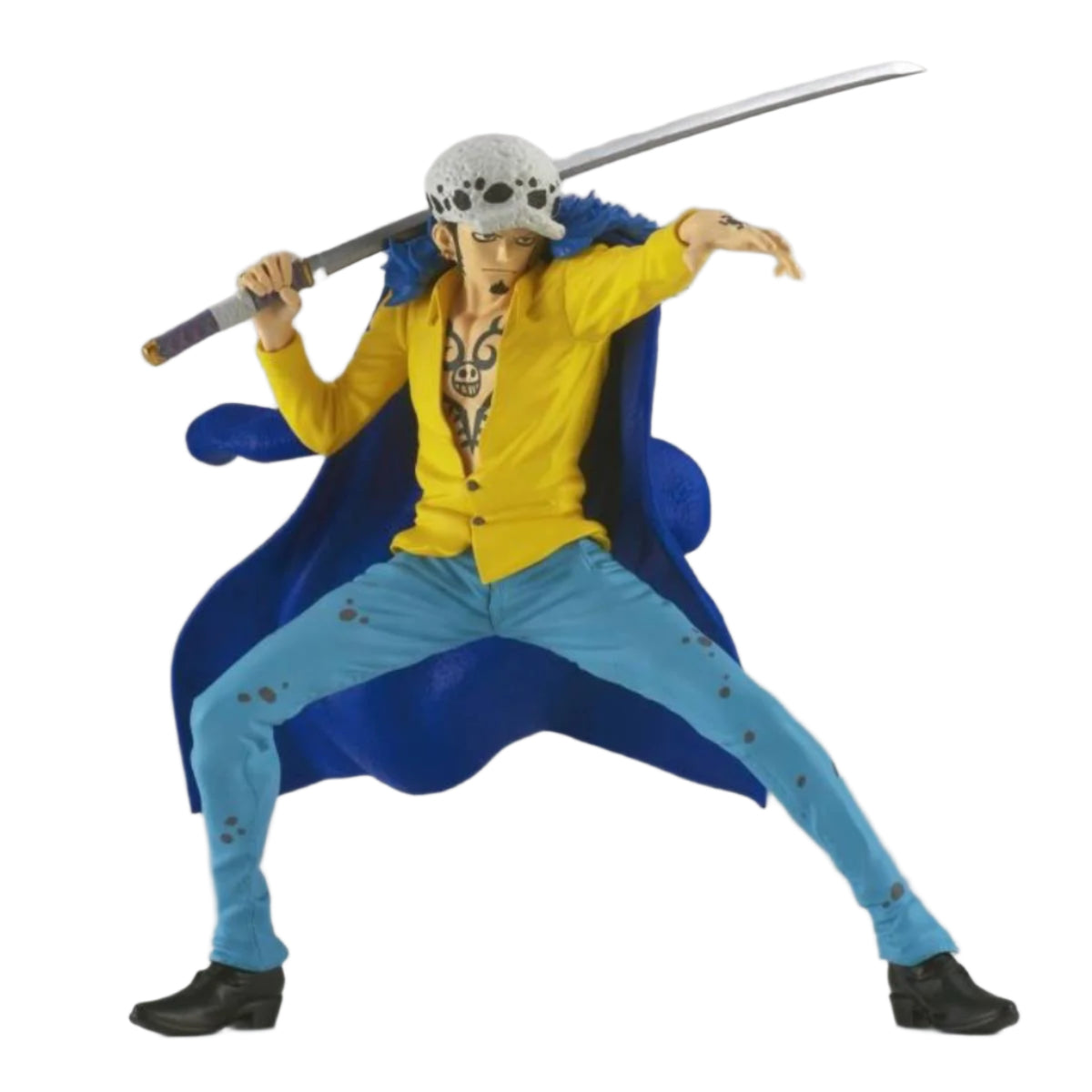 Bandai Banpresto One Piece 6.3" Trafalgar Law Action Figure - Blue/Yellow
