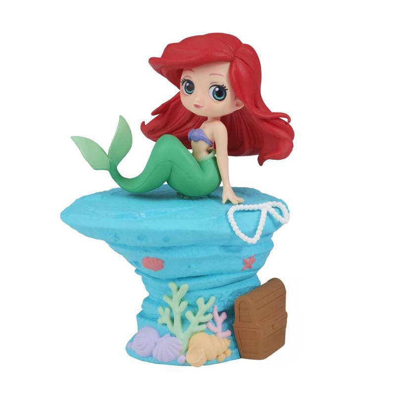 Bandai Spirits Banpresto Q Posket Disney 3.5" Ariel Mermaid Style Figure