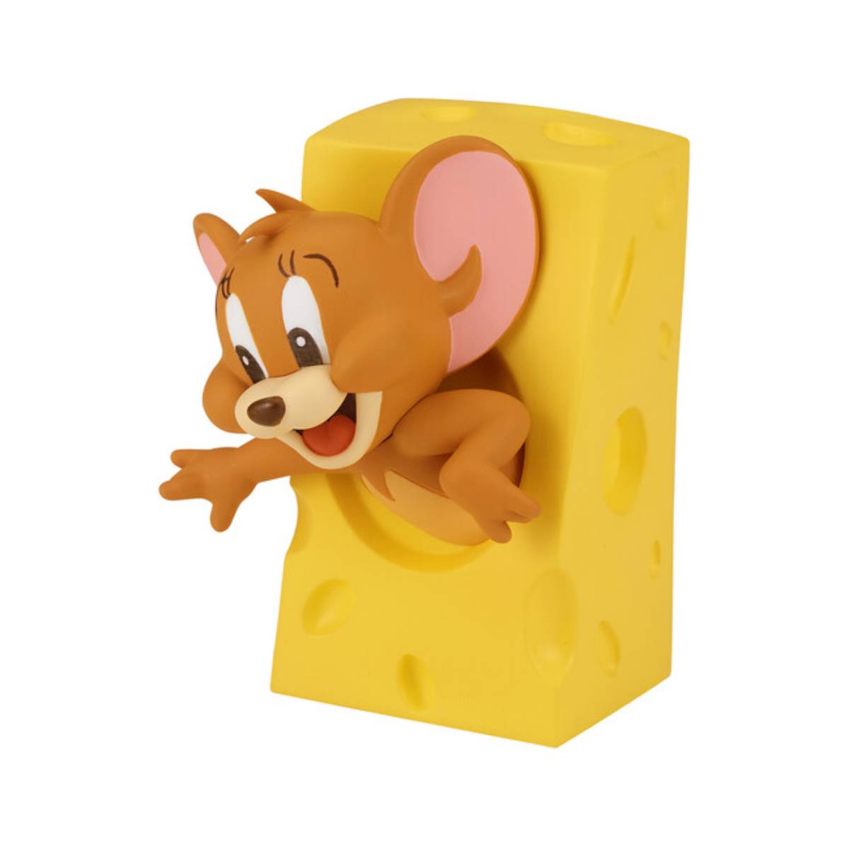 Bandai Banpresto Tom And Jerry I Love Cheese 3" Jerry Action Figure - Brown/Yellow