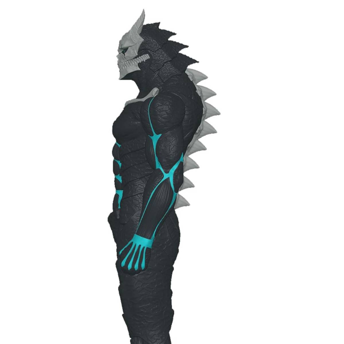 Bandai Banpresto Kaiju No. 8 10.2" Kafka Hibino Action Figure - Gray