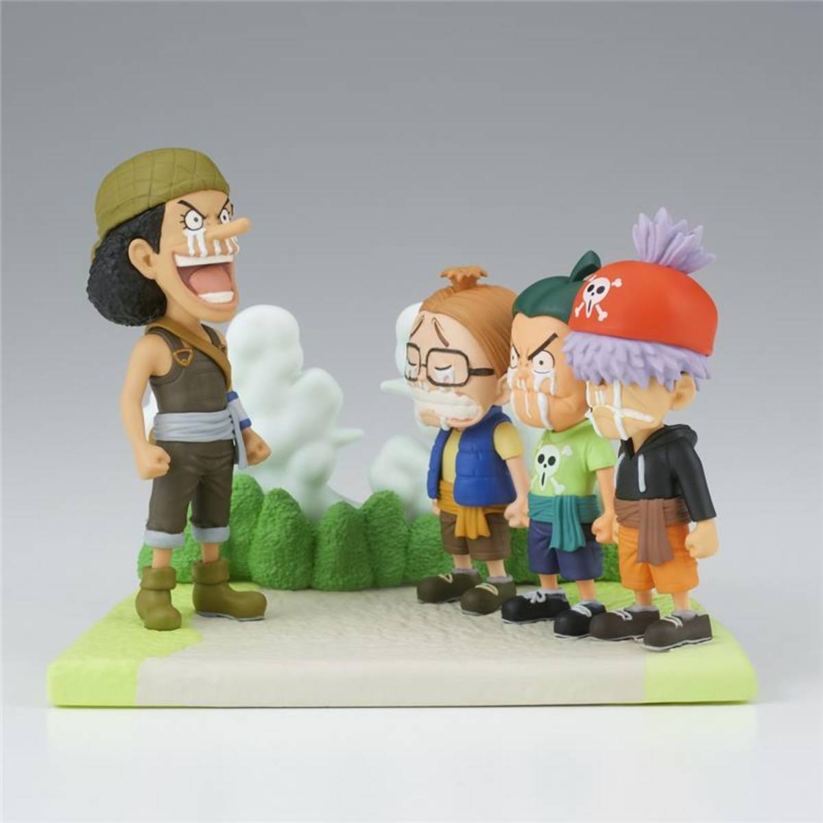 Bandai Banpresto One Piece 2.7" Usopp and Usopp Pirates Action Figure