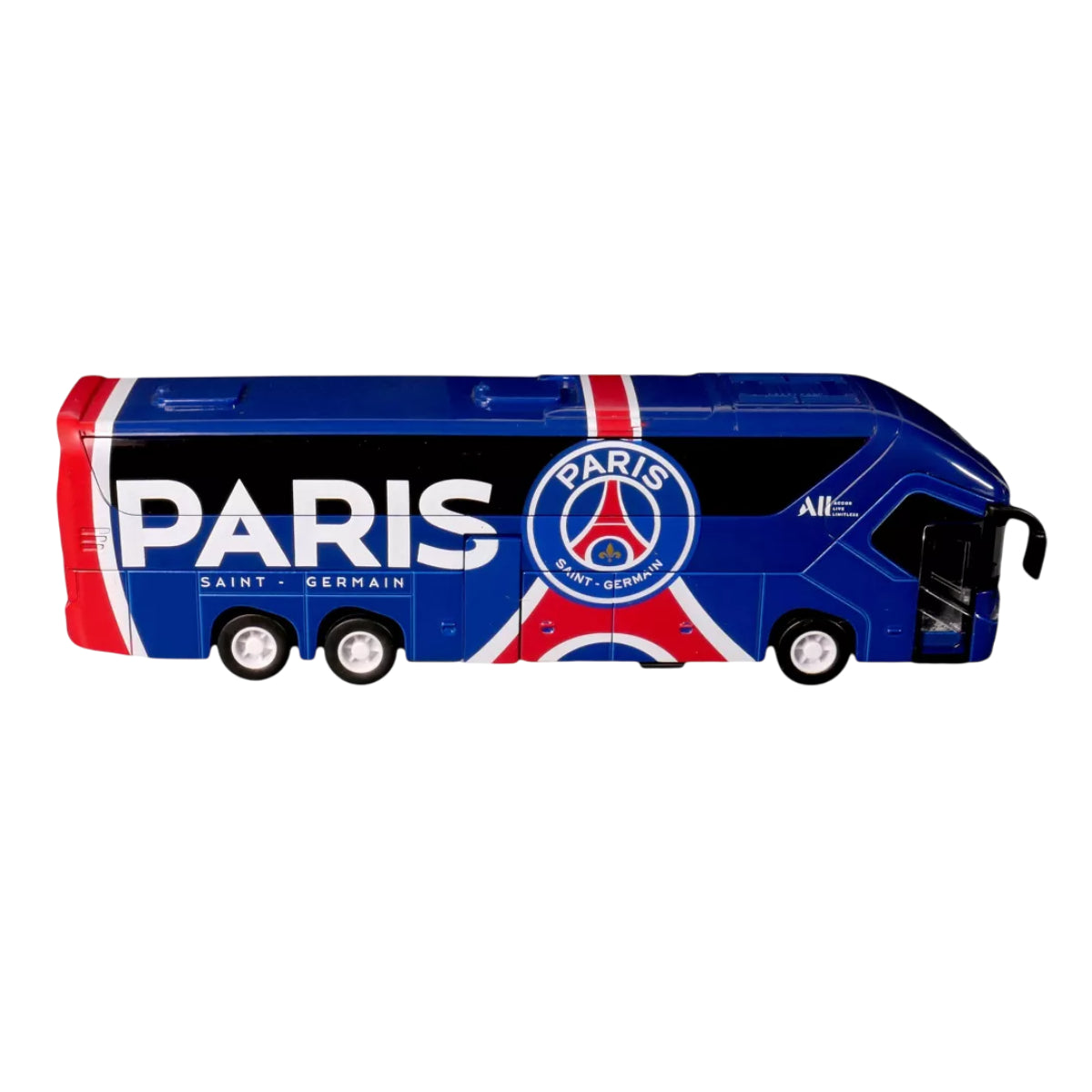 Banbo Paris Saint-Germain Soccer Tour Bus Toys - Blue