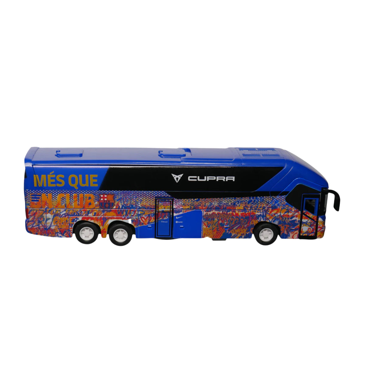 Banbo FC Barcelona Soccer Team Tour Bus Toys - Blue