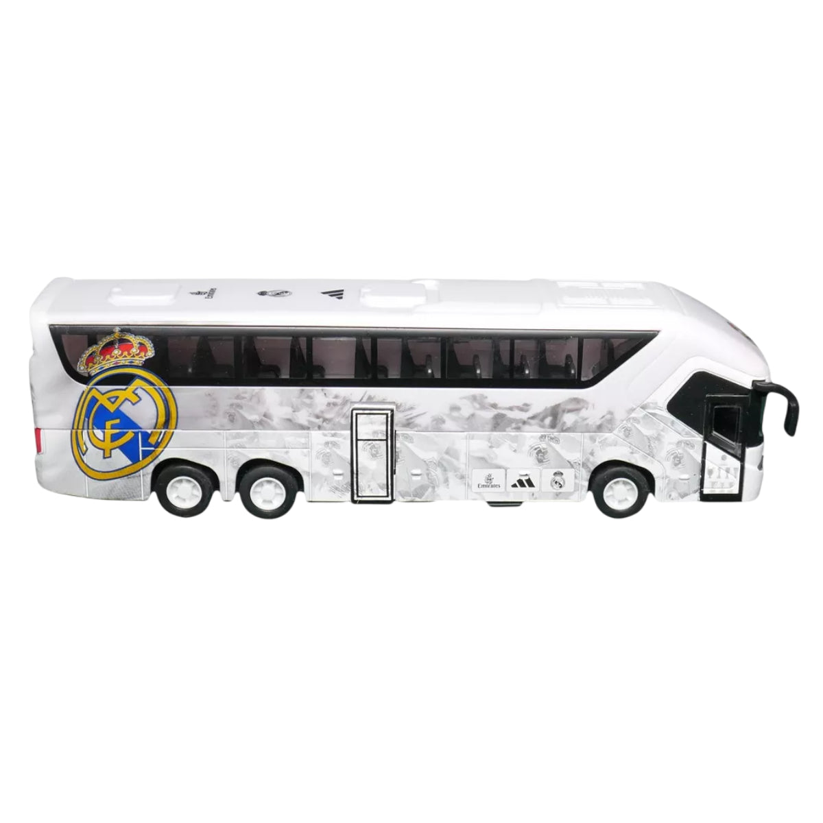 Banbo FC Real Madrid Soccer Team Tour Bus Toys - White