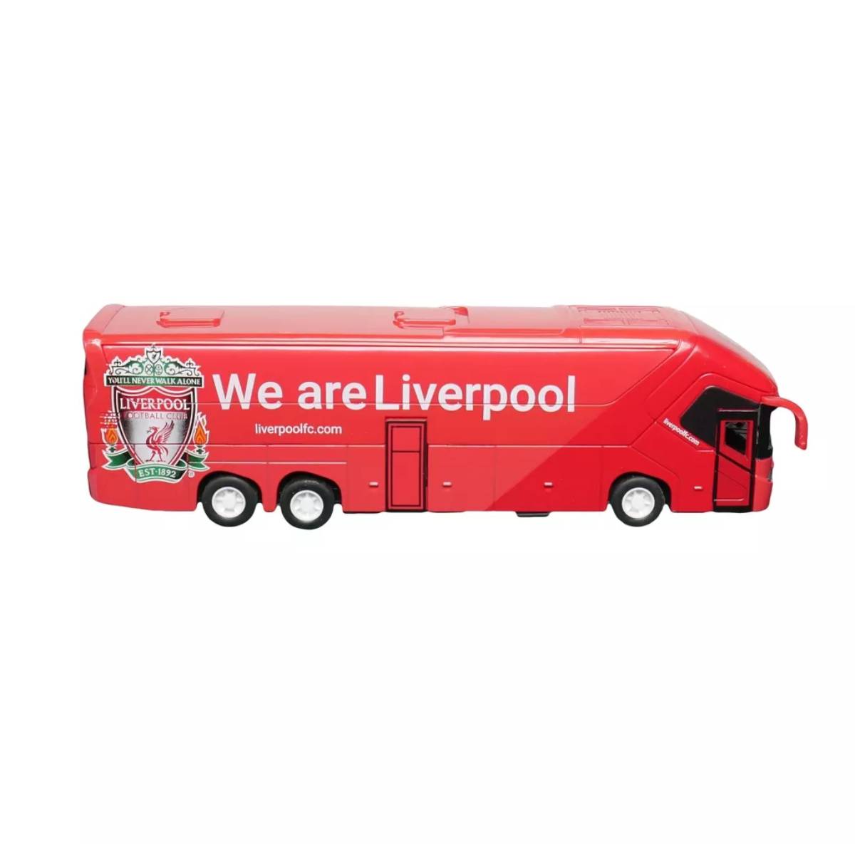 BanboToys Soccer Tour Liverpool Bus - Red