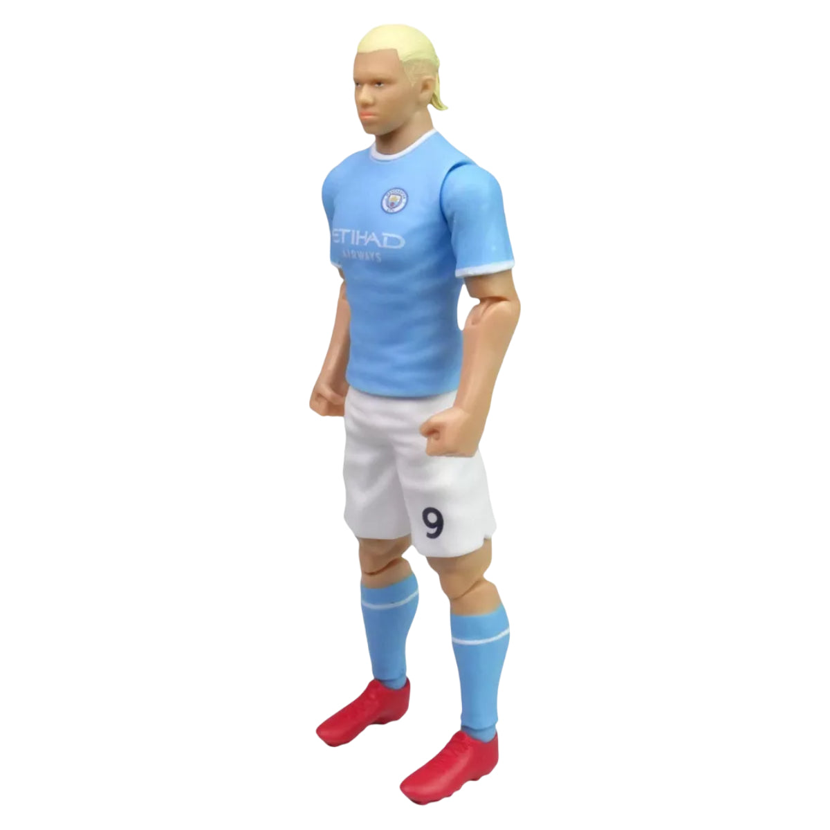 Banbo Haaland Manchester City 8" Soccer Action Figure - Blue/White