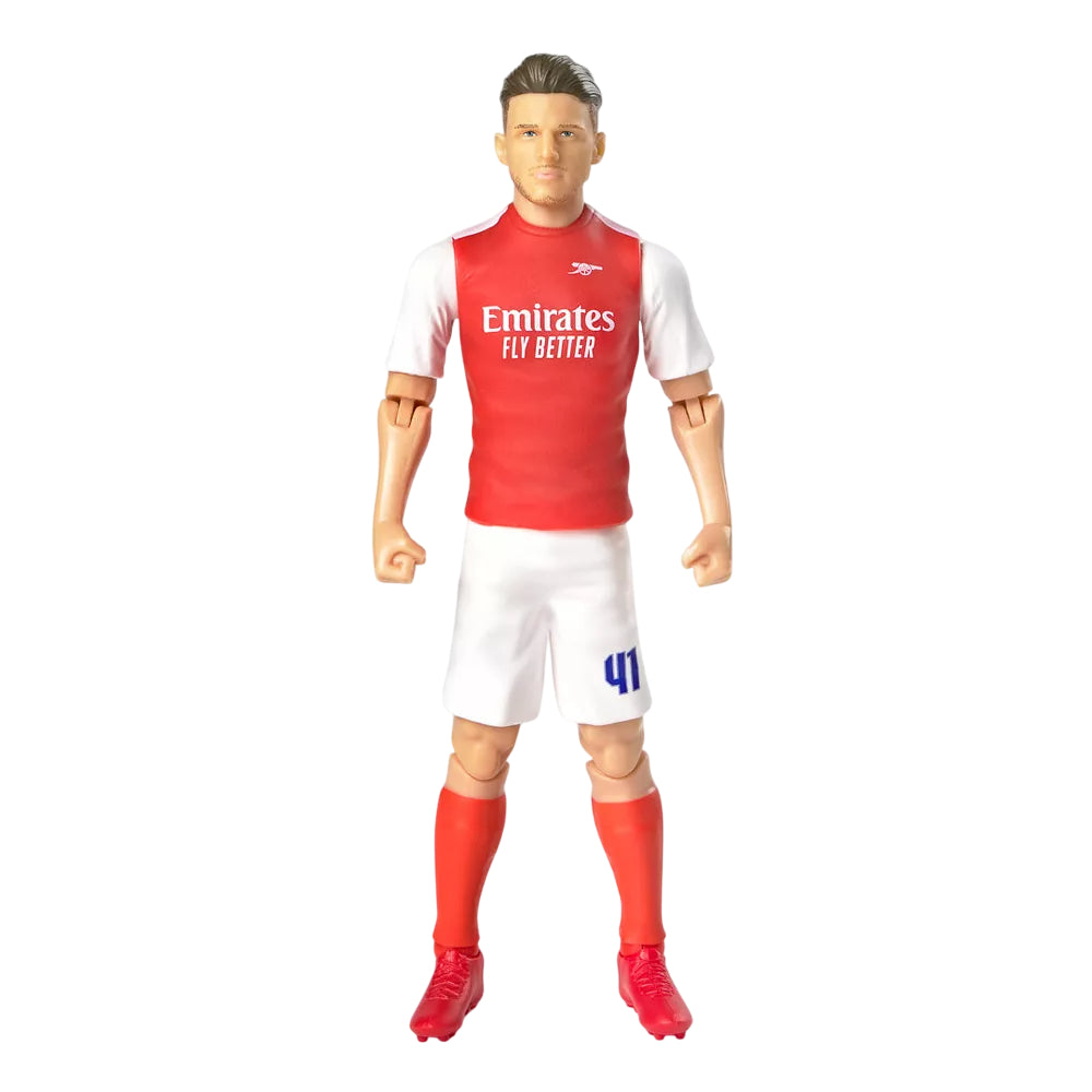 BanboToys Arsenal Declan Rice 8" Collectible Soccer Action Figure - Red/White