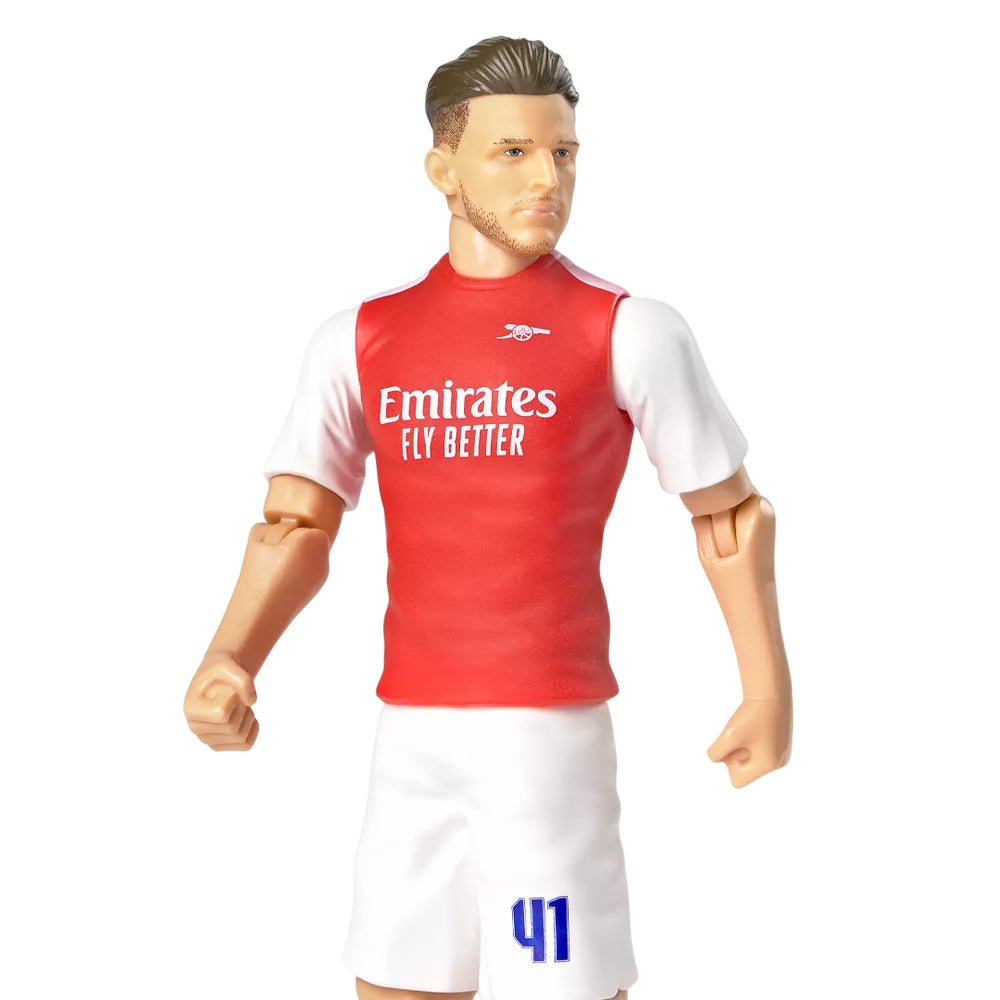 BanboToys Arsenal Declan Rice 8" Collectible Soccer Action Figure - Red/White