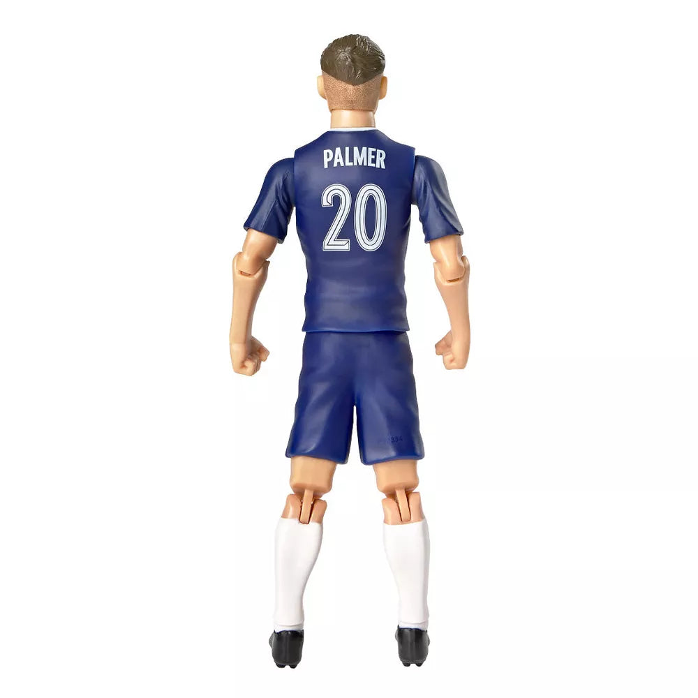 BanboToys Chelsea Cole Palmer 8" Collectible Soccer Action Figure - Blue