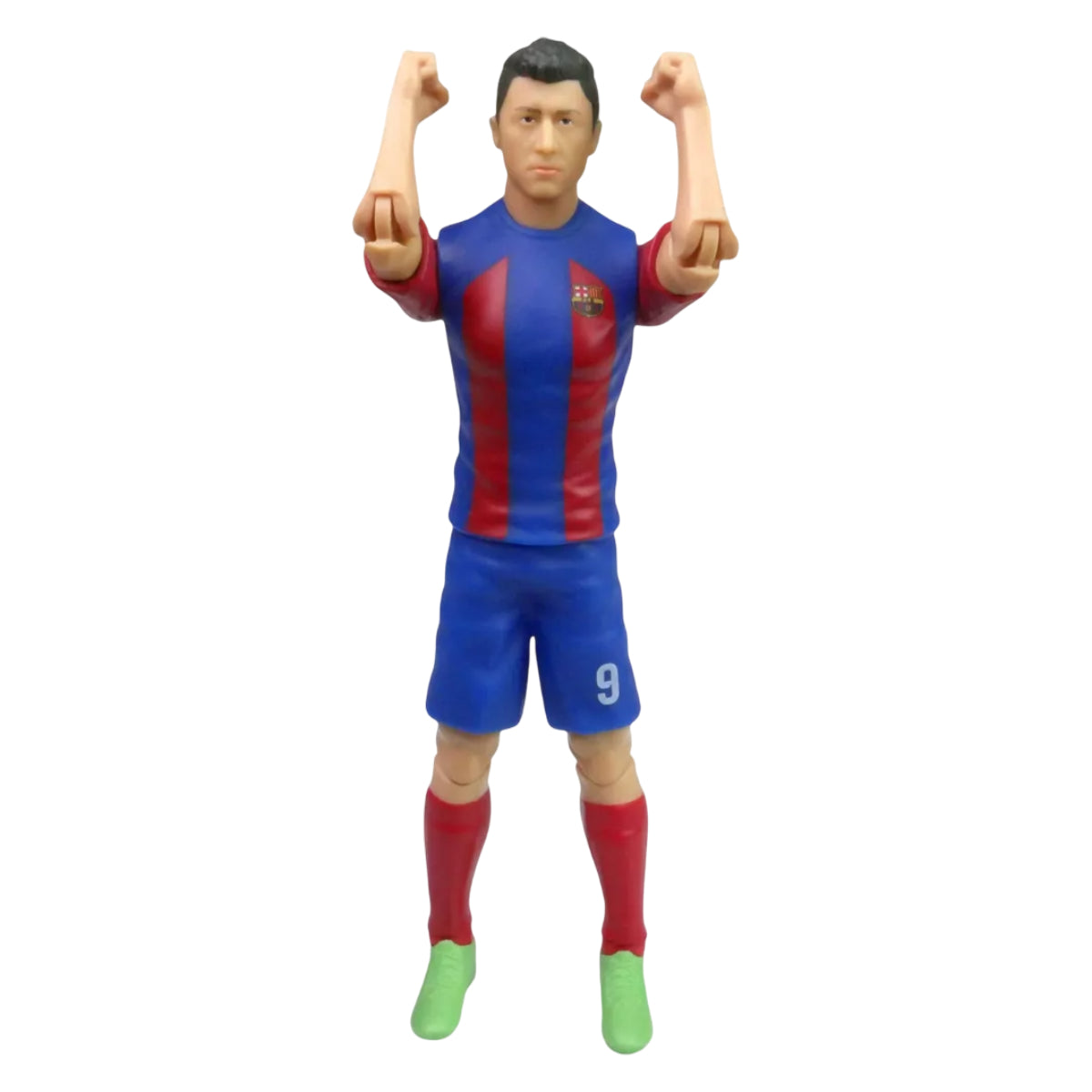 Banbo Barcelona Lewandowski 8" Soccer Action Figure - Blue/Red