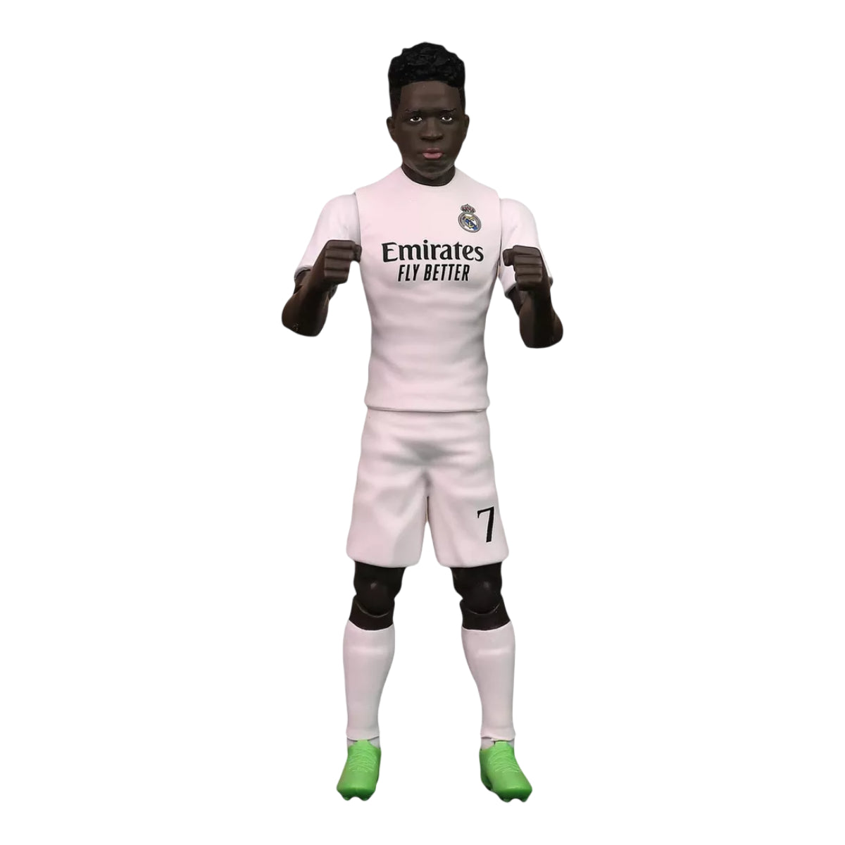 Banbo Real Madrid Vinicius 8" Soccer Action Figure - White