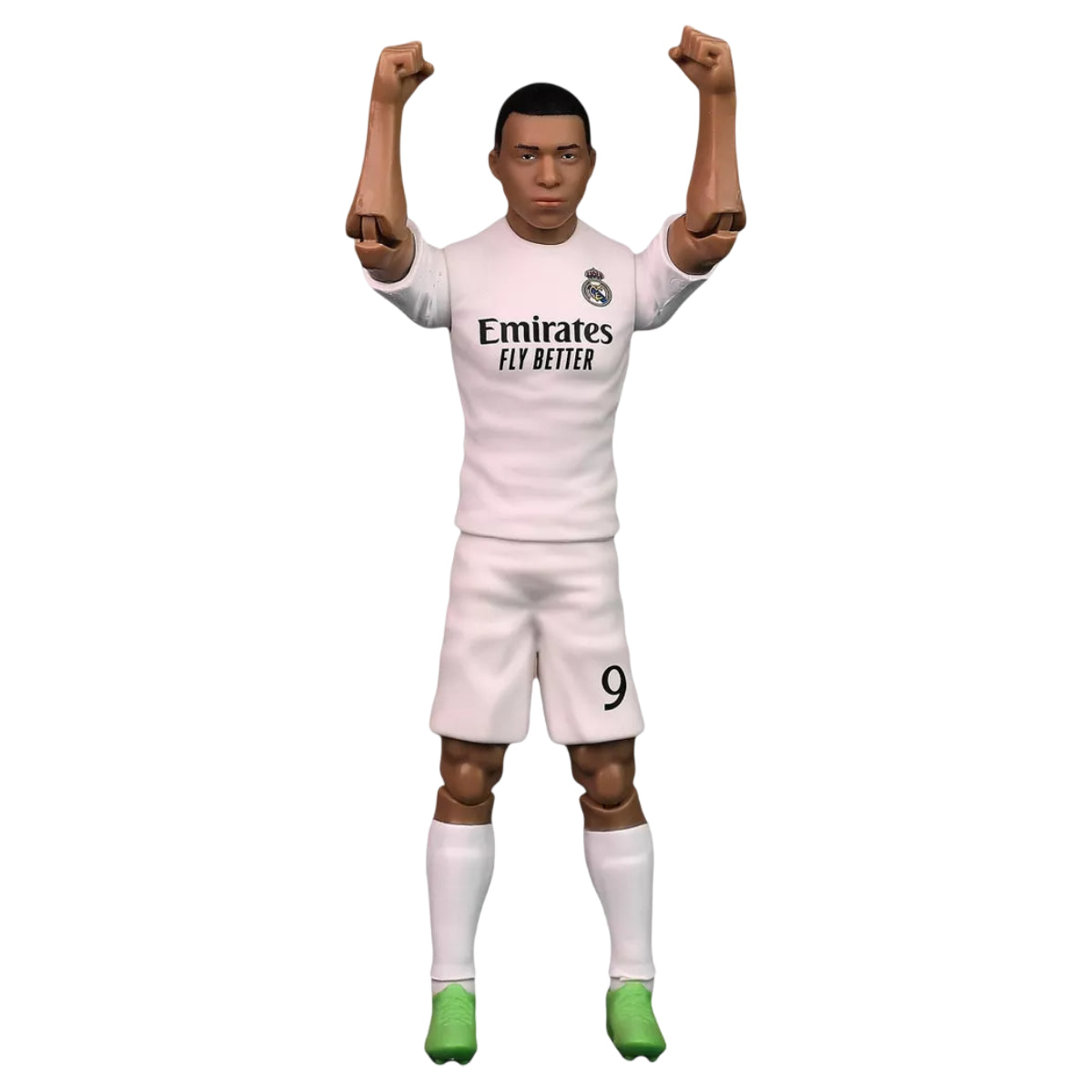 Banbo Real Madrid Mbappe 8" Soccer Action Figure - White