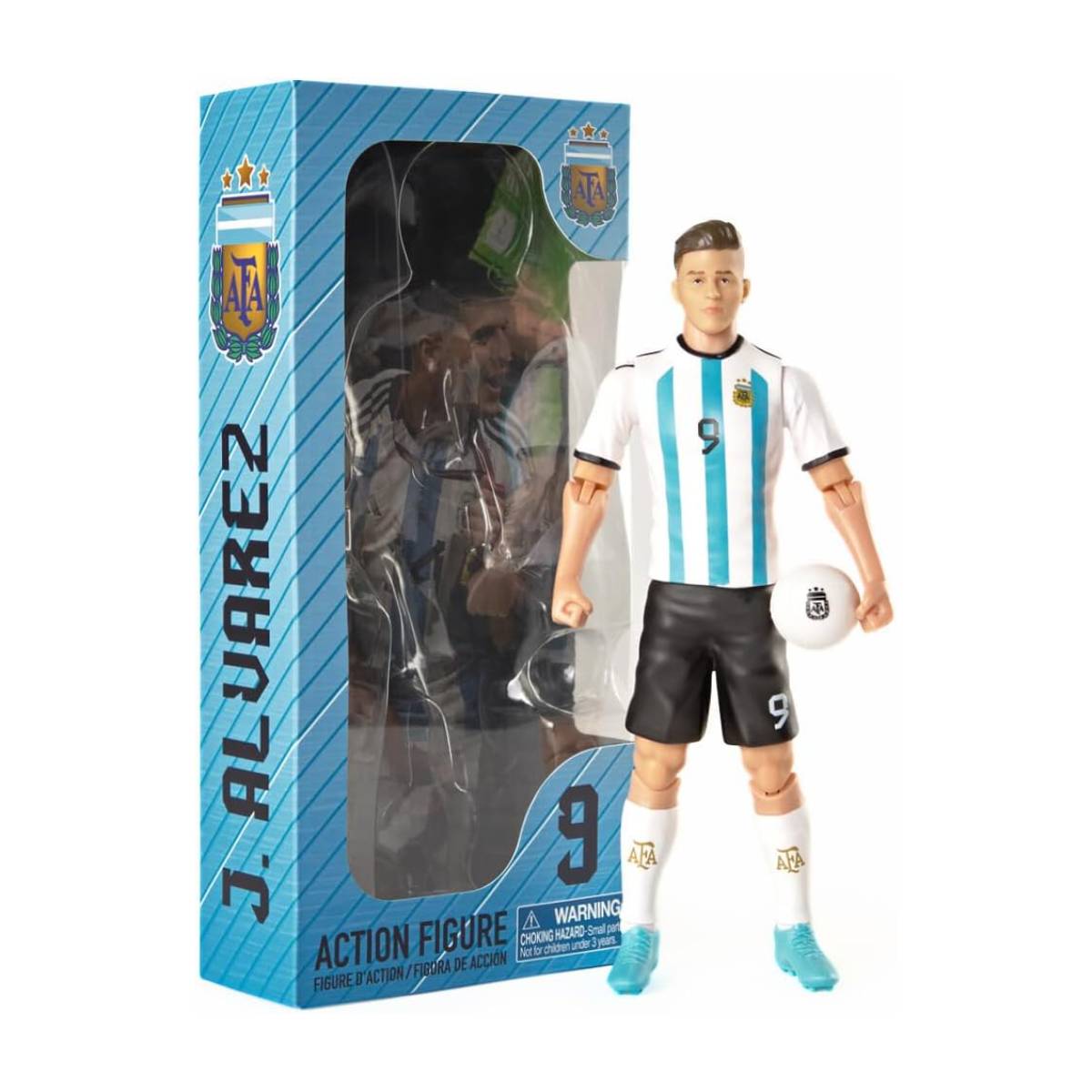 Banbo Argentina Julian Alvarez 8" Soccer Action Figure