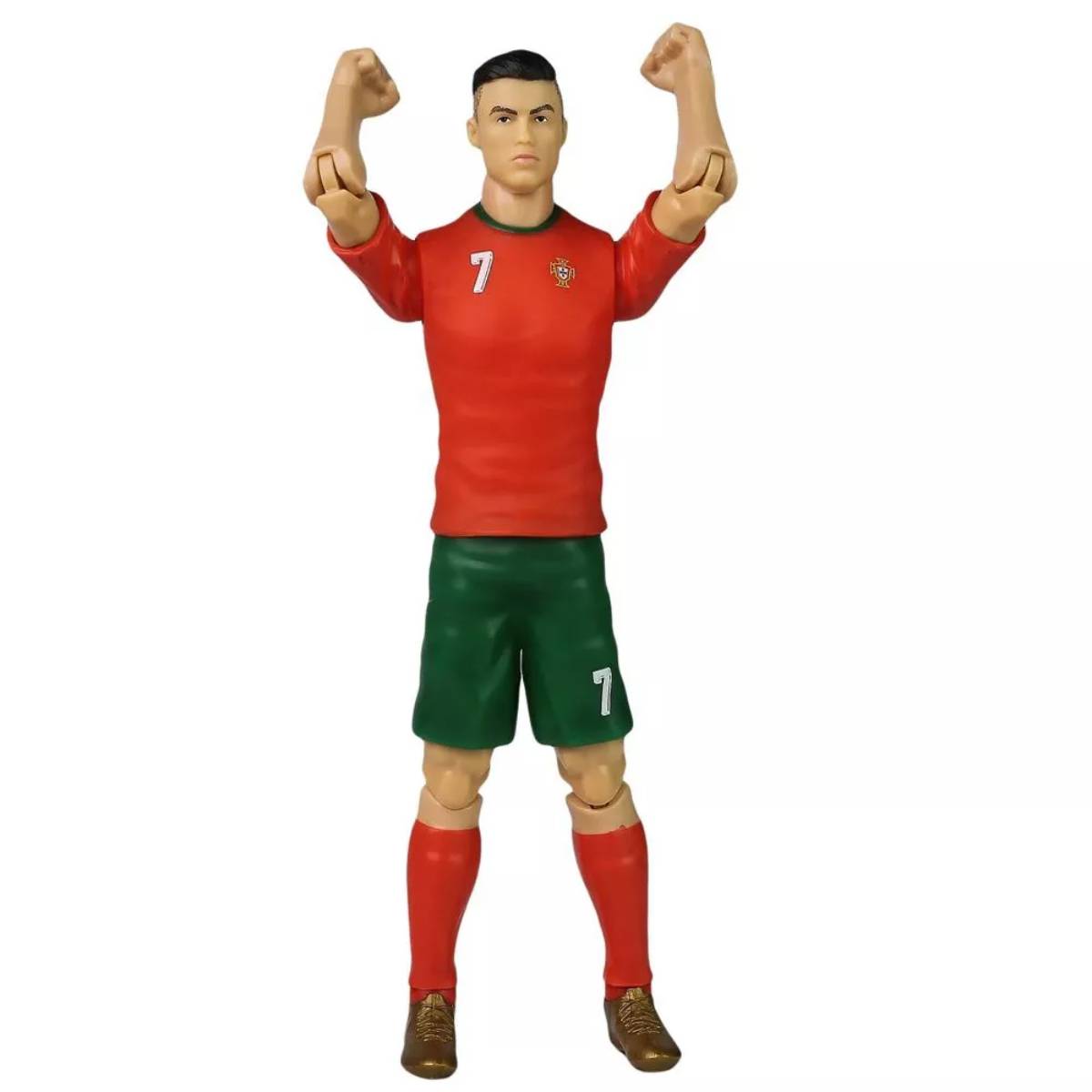 Banbo Portugal Cristiano Ronaldo 8" Soccer Action Figure - Red/Green