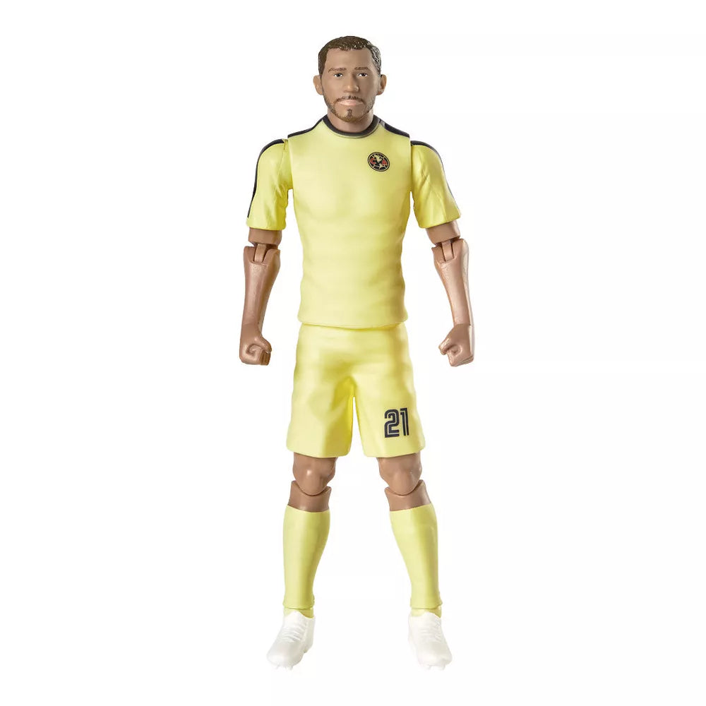 BanboToys America Mexico Henry Martin 8" Collectible Soccer Action Figure - Yellow
