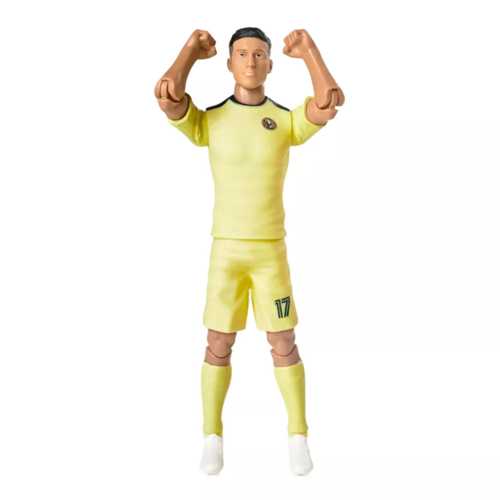 BanboToys America Mexico Alejandro Zendejas 8" Collectible Soccer Action Figure - Yellow