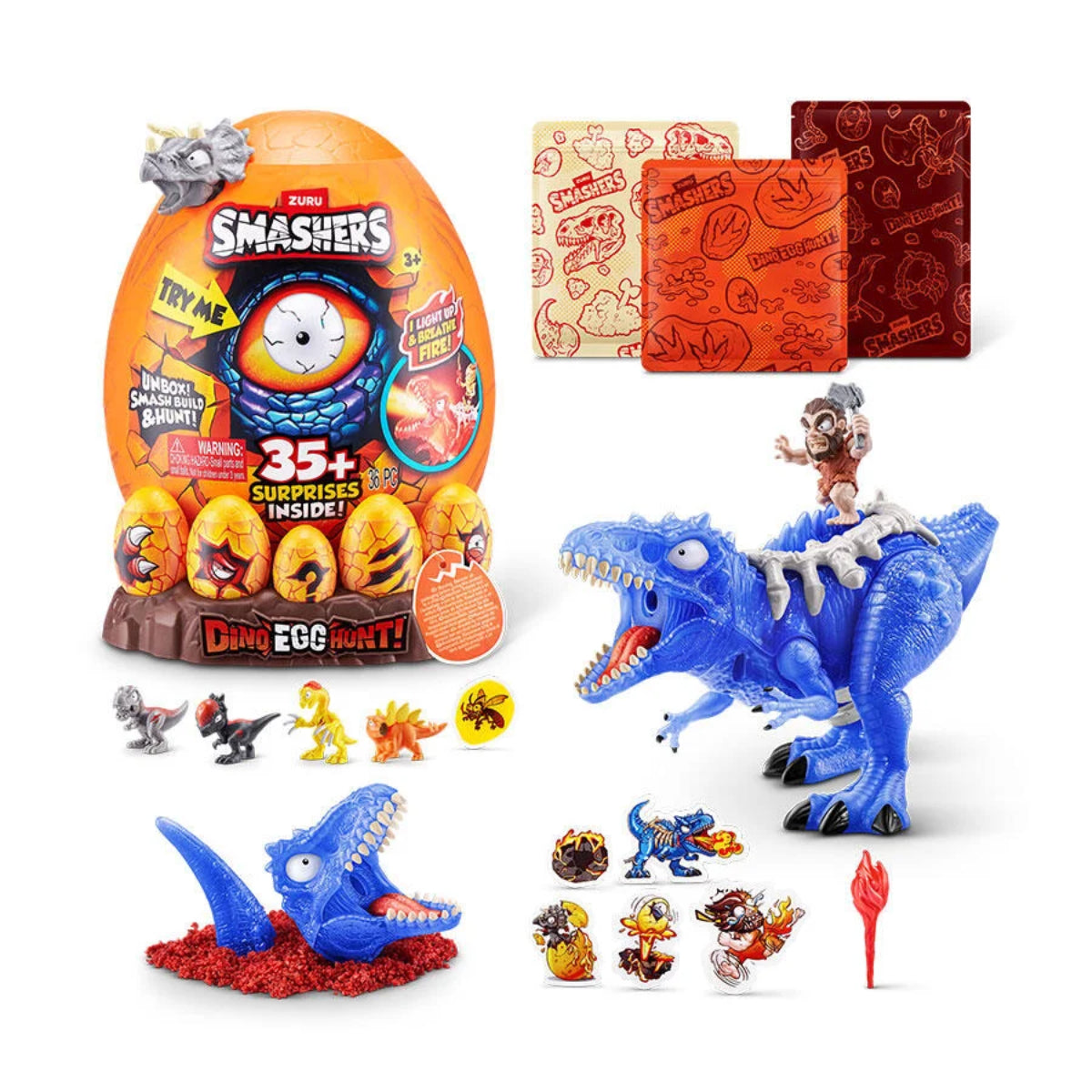 Smashers Dino Egg Hunt Toy- Assortment