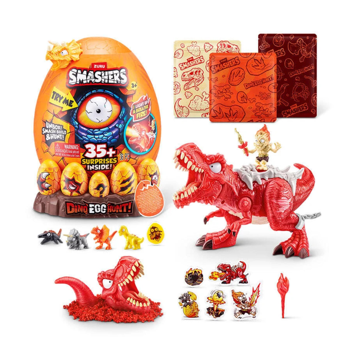 Smashers Dino Egg Hunt Toy- Assortment