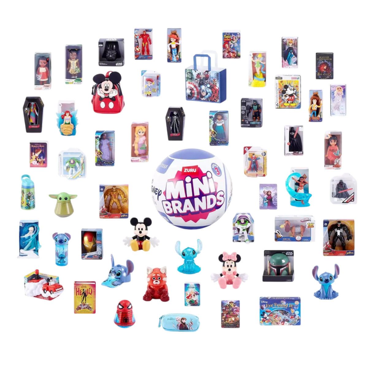 Mini Brands Disney Series 3 Capsule - Assortment