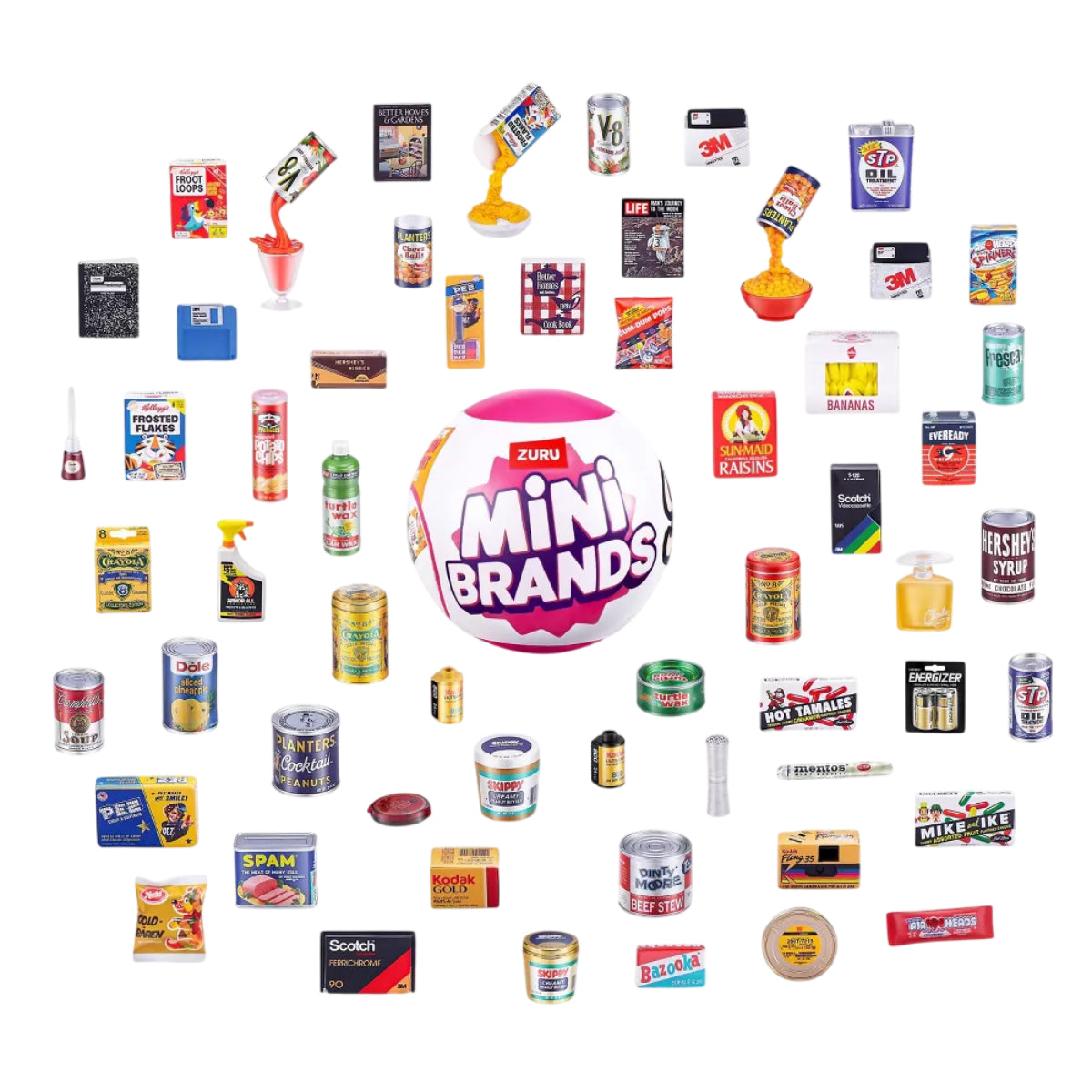 Mini Brands Retro Series 1 Capsule - Assortment
